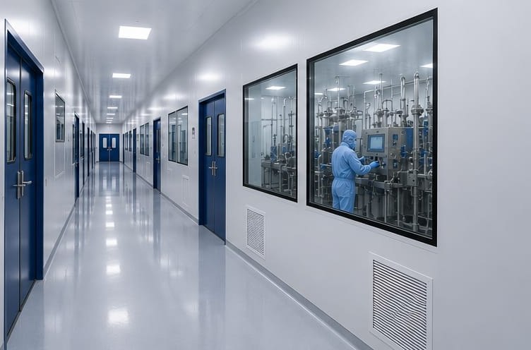 Modular Cleanroom & Corridor — Alpha Clean Engineering